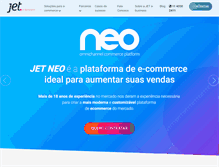 Tablet Screenshot of jetecommerce.com.br
